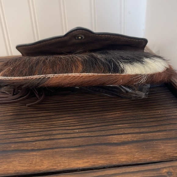 NWT Tony Llama cowhide Leather Women's Clutch Bag - Picture 6 of 7